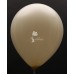 Ivory Metallic Plain Balloon